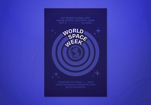 World Space Week Flyer