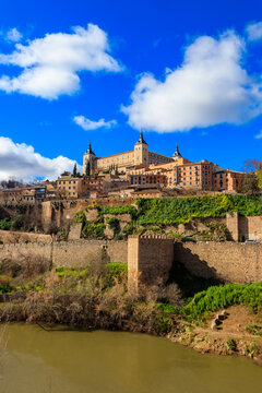 View in the old city of Toledo, Spain