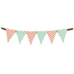 Obraz premium Bunting flag