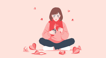 Crafting Hearts With Delicate Precision And Care