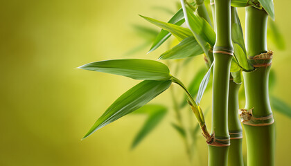 Bamboo background illustration