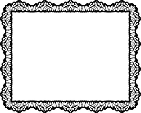 Decorative Lace Frame