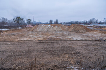 Dawny tor testowy FSO na Żeraniu trwająca jego rozbiórka. © smoku7979