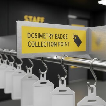 Dosimetry Badge Collection Point: A Secure System for Monitoring Radiation Exposure in a Workplace