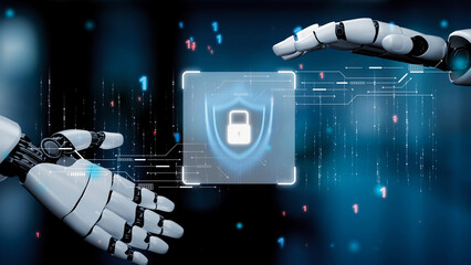 AI strengthens cyber security with artificial intelligence threat detection, AI-based protection layers, and virtual assistant alerts against breaches. Kernel © InfiniteFlow
