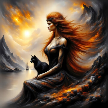 Norse mythology goddess Freya