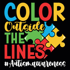 In My Autism Mom Era Funny Autism Awareness T-shirt Design
