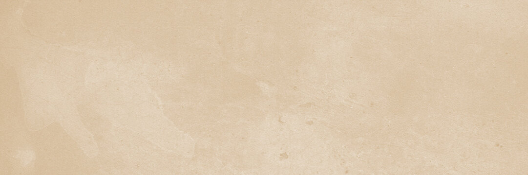 Design concrete and paper vintage parchment element. Colour old wall texture background. Cream color cement wall background.