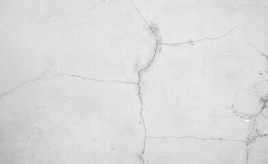 Obraz premium Gray concrete wall, Old wall background for wallpaper or graphic design. White plaster texture in vintage style