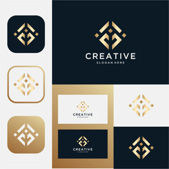 icon abstract business logo