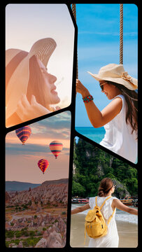 Vertical Split Screens 4 Frames 03