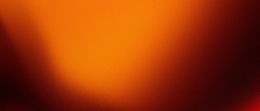 Warm-toned abstract background with noisy red orange brassy brown gradient, textured backdrop for header design