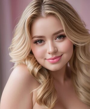 Confident Woman Facing The Camera, Filmed In Ultra-High 16K With Crystal-Clear Sharpness And Refined Skin Details, As She Slowly Leans In To Blow A Playful Kiss And Then Gives