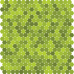 Naklejka premium Green Polka Dot Pattern in Modern Geometric Design with Bright Vibrant Colors on Seamless Texture for Fashion Background