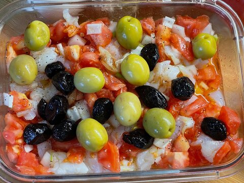 Catalan Esqueixada Salt Cod Salad