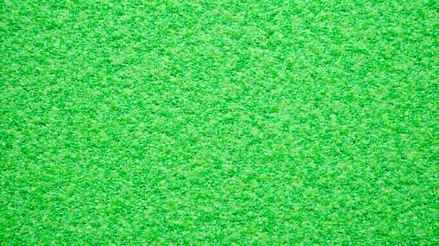 Closeup of Green Artificial Grass