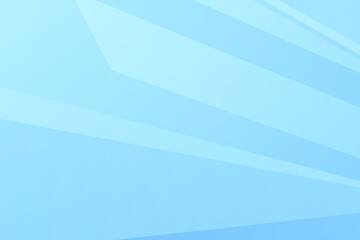Obraz premium Abstract blue polygon shapes and lines creating minimal background, vector EPS 10.