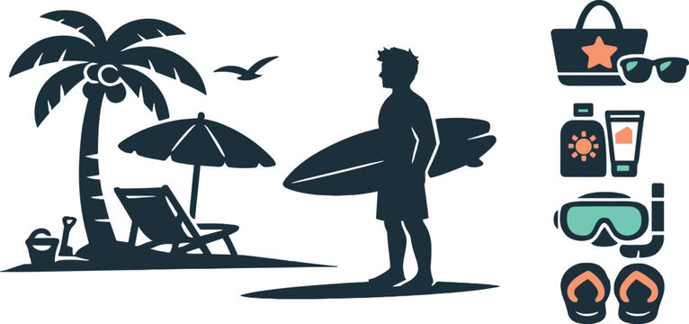 Silhouette Product Artistry. Be achh at silhouette presented as aref ined up right product pose with cle anv ac ati on access ory