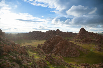 Ikh gazriin chuluu National Park landscape, Mongolia