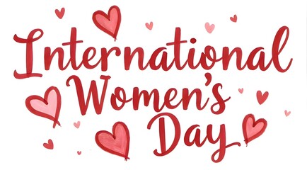 International women's day March 8 