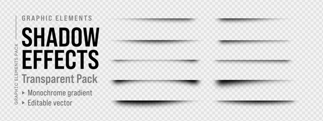 Fototapeta na wymiar Paper drop shadow and box floor line with png vector effect. Object package realistic and oval graphic divider with circle web soft. Gray square white and bottom transparent corner with shape.