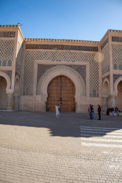 Bab Mansour in Meknes, Morocco