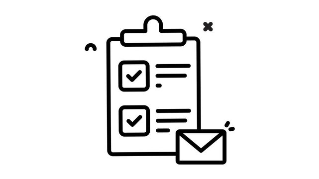 To Do List icon animated