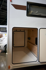 Interior of a camper van