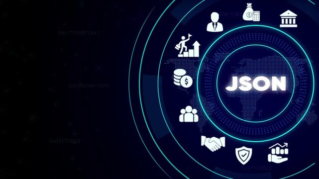 J S O N data exchange format for web development and software JSON software programming coding