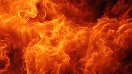 激しく燃え上がる炎の背景素材

