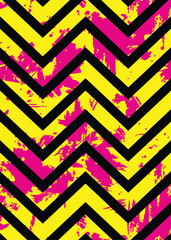 Bold Zigzag Fashion Pattern