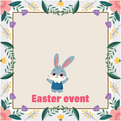 Easter Event Bunny Frame