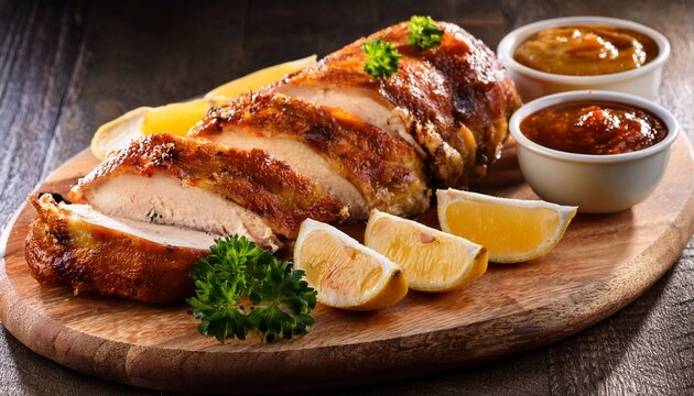 Chicken Ballotine Sliced