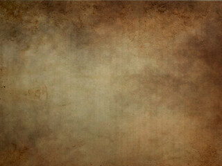 Obraz premium A textured, aged background with a gradient of earthy tones, resembling old parchment or weathered paper.