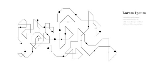 幾何学 抽象 三角形 回路 科学 テクノロジー 背景