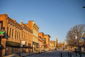 Fototapeta premium historic downtown Macon, Georgia 
