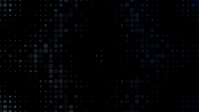 Digital grid abstract data visualization technology dots motion graphics suitable for tech presentations, digital backgrounds, modern displays, and futuristic themes