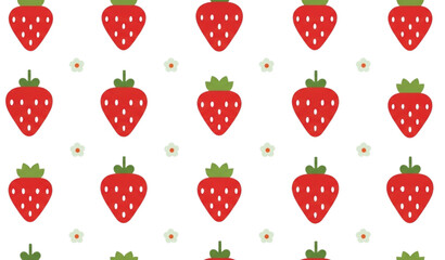 Minimal blueberry vector seamless pattern with blue fruit icons on white background for wallpaper textile and decorative design