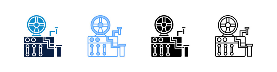 Telegraph Multiple Style Icon Set Collection  © Icon 5