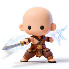 lightning mage summoning small electric spark