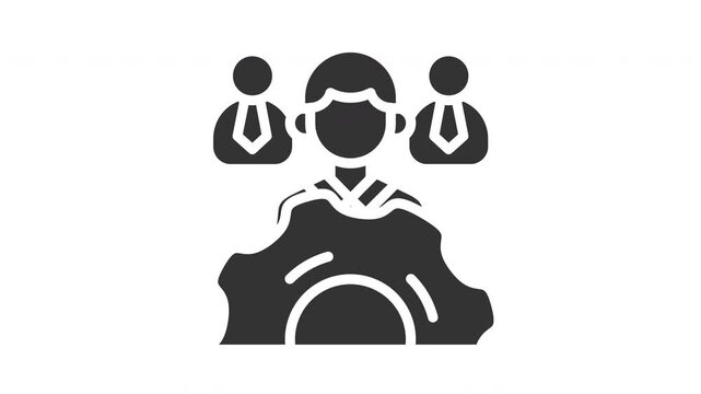 Animated workgroup icon