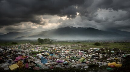 Mr Kunta depicts overconsumption with overflowing resources landscape