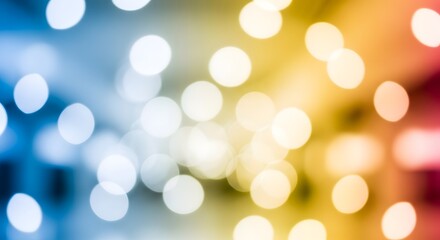 Obraz premium Abstract Bokeh Lights Colorful Background