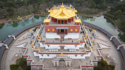 Fototapeta premium Wuxi Five Seals Stupa Temple