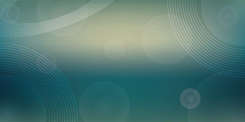 Abstract blue and green gradient background with subtle circular patterns and bokeh effects. © Sakina