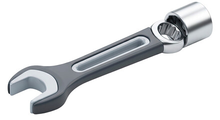 Obraz premium Combination Wrench with Socket Head
