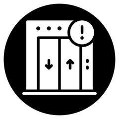 warning glyph icon © afif