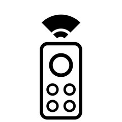 Remote icon on transparent background