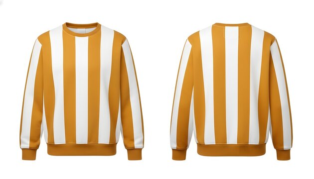 Turmeric Yellow and White Houndstooth Sherpa Quarter-Zip Pullover - Front and Back View