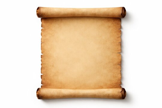 Ancient Parchment: An aged, weathered scroll, evoking the allure of history and storytelling. Its textured surface whispers tales of forgotten eras, secrets, and wisdom